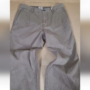 Faherty‎ Canvas Trouser Pants Stretch Deep Chestnut Brown Tan